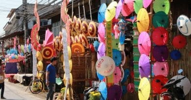 Bo Sang Umbrella and Sankamphaeng Handicraft Festival 2019